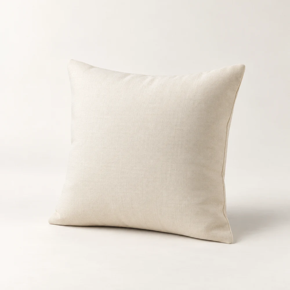 Petite Carré Pillow, Ivory